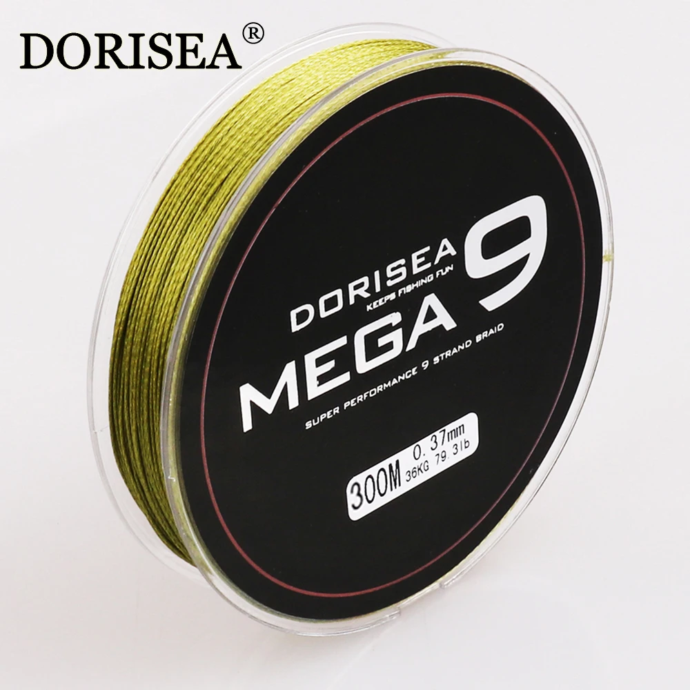 Hilo Trenzado Dorisea Mega 9 Hebras Super PE – Multifilamento