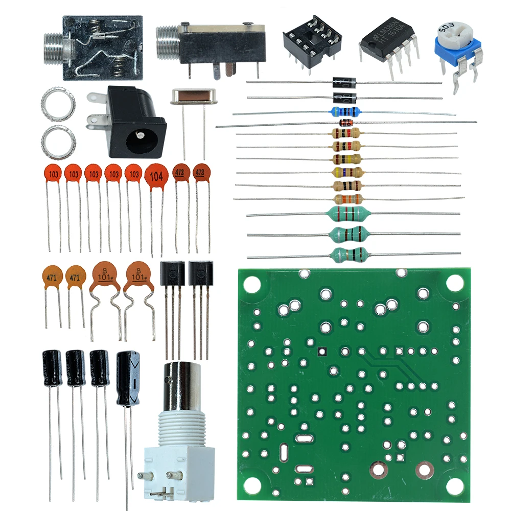 S-PIXIE CW QRP Shortwave Radio Transceiver 7.023Mhz DIY Kit Module Acrylic Shell for Ham Radio Audio