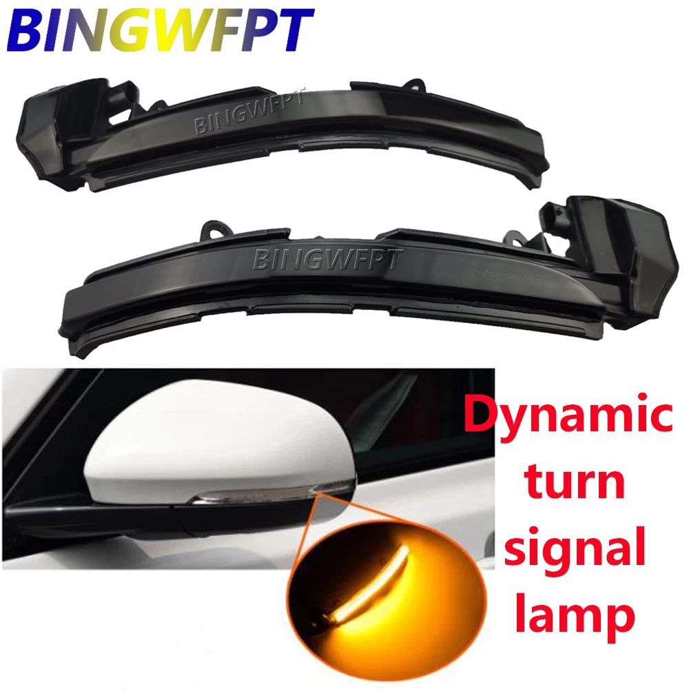 

2 шт. Динамические указатели поворота для Jaguar XJ X351 2010-2019, F-type X152 2013-2020, последовательные индикаторы в боковые зеркала
