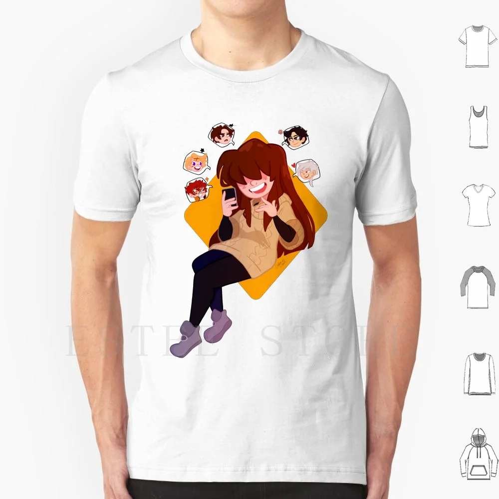 

Mystic Messenger-Who Will You Choose  T Shirt Cotton Men DIY Print Mystic Messenger Zen Mystic Messenger Zen Mm 707 Mystic