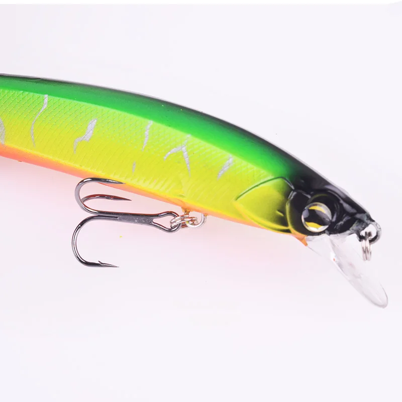 1Pcs Floating Minnow Trolling Hard Fishing Lures 14cm 18.5g Laser Plastic Artificial Baits Wobblers Crankbaits Bass Pesca Tackle