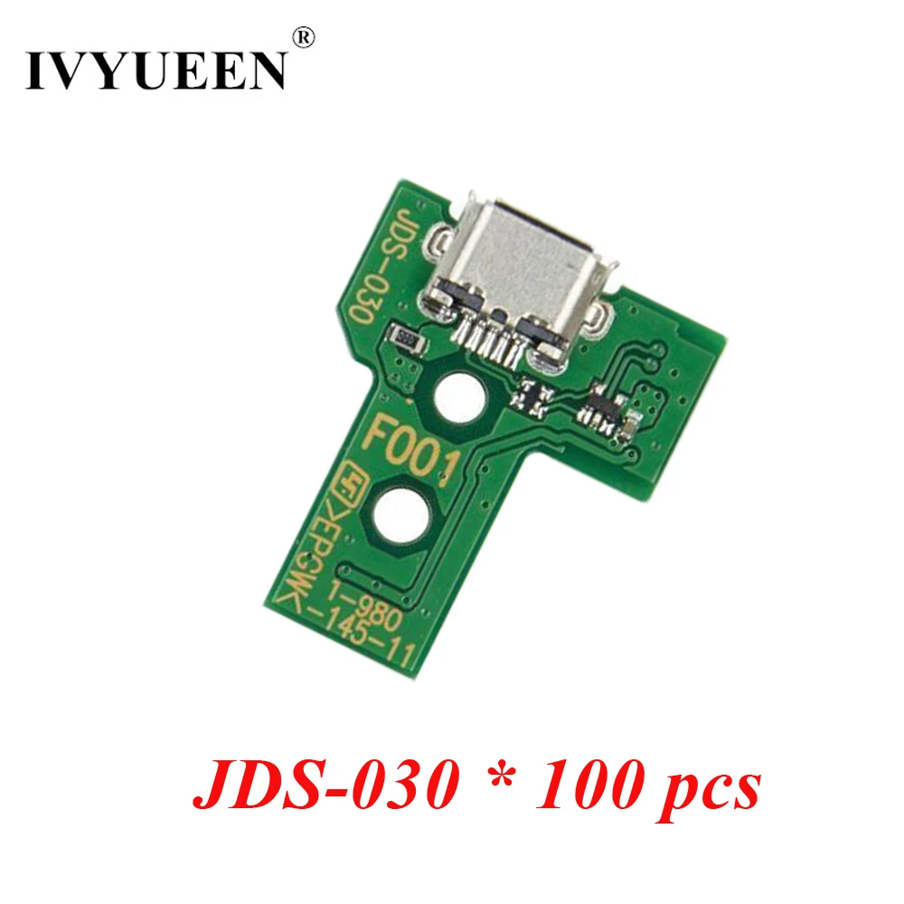 100 Chiếc Cho Tay Cầm Chơi Game Sony Dualshock 4 PS4 DS4 Pro Slim Bộ Điều Khiển JDS JDM 055 050 040 030 011 Sạc USB cổng Ổ Cắm Bảng Chi Tiết Sửa Chữa