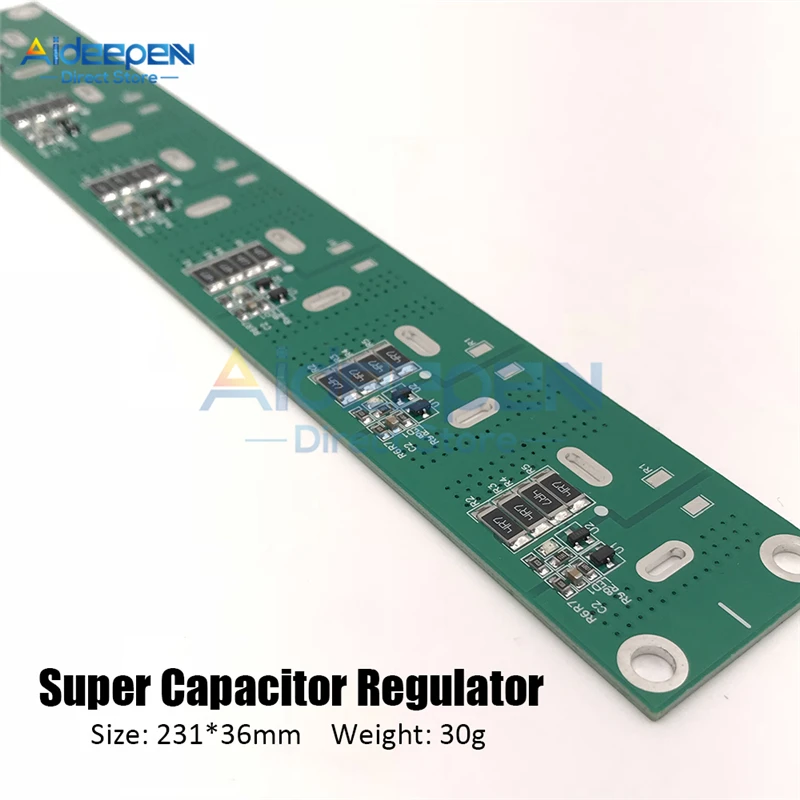 Jednorzędowa płytka zabezpieczająca przed równoważeniem kondensatora Super Farad 2,5 V 2,7 V 2,85 V 3 V 360F 400F 500F 700F płytka zabezpieczająca