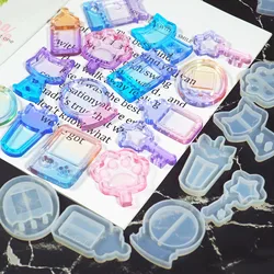 New Arrival Shaker Molds Milk Bottle UV Resin Epoxy Mold Magic Wand Oil Syringe Craft Tools