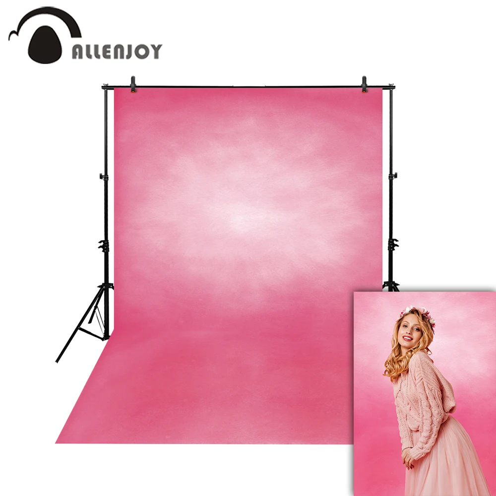 

Allenjoy portrait backdrop pink wedding old master Valentine's Day baby bride photography background photocall photo studio