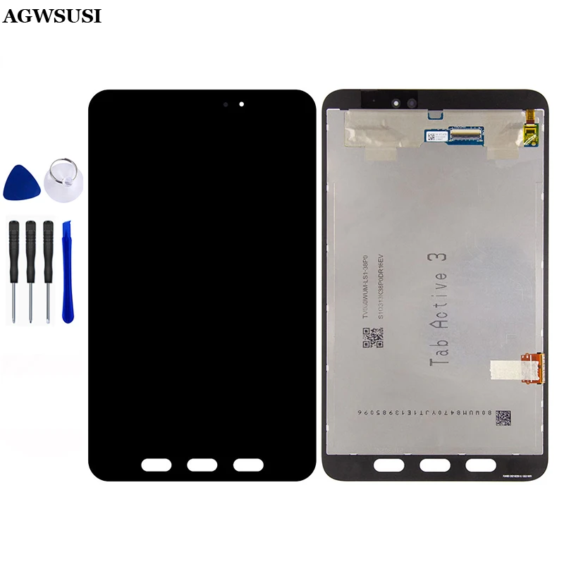 

For Samsung Galaxy Tab Active 3 3rd Gen 2020 SM- T575 T570 LCD Display Matrix Monitor + Touch Screen Digitizer Sensor Assembly