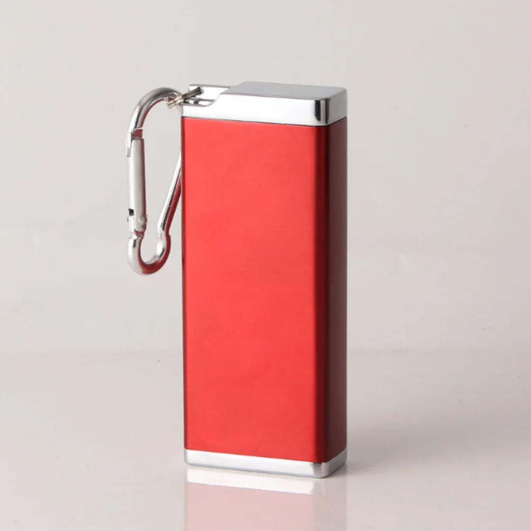 Portable Ashtray with Lid, Keychain Ashtray, Mini Metal Bottle, Lightweight, Living Room, Home, Fashion, 9 Colors