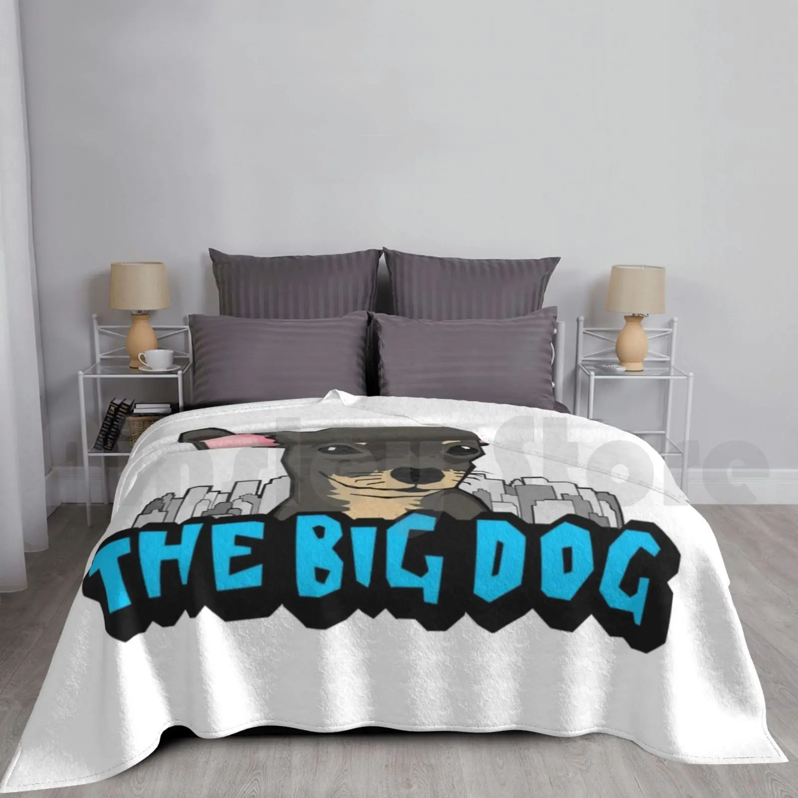 O Grande Cachorro Cobertor Moda Personalizado Wrestling Dean Ambrose Seth Rollins Wwf Pro Wrestling Njpw Nxt Daniel Bryan