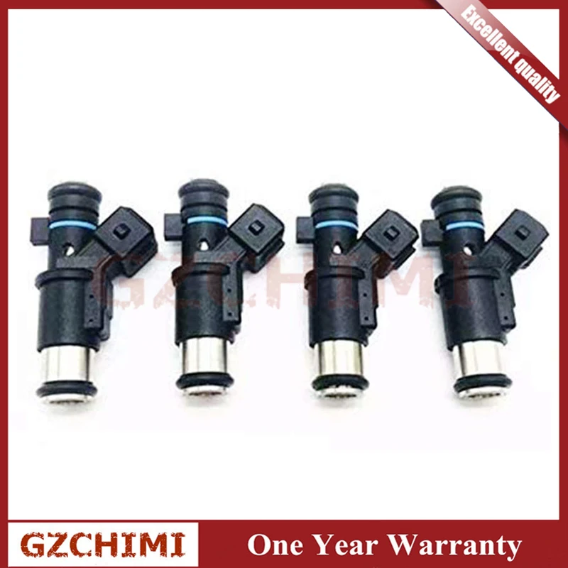 75116328  4pcs Fuel Injector 1984E2 01F003A 1984.E2 348004 0280156328 for Peugeot 206 Expert Citroen 2.0/16V