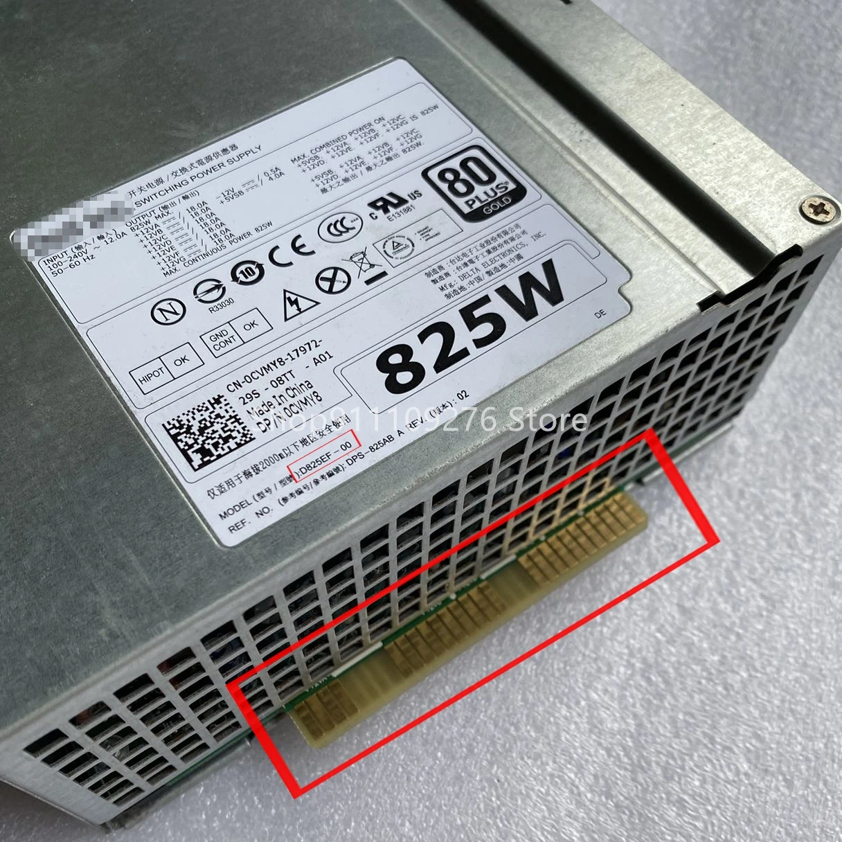 Original Disassemble PSU for DELL T5600  T5610 825W server power supply D825EF-00  D825EF-01