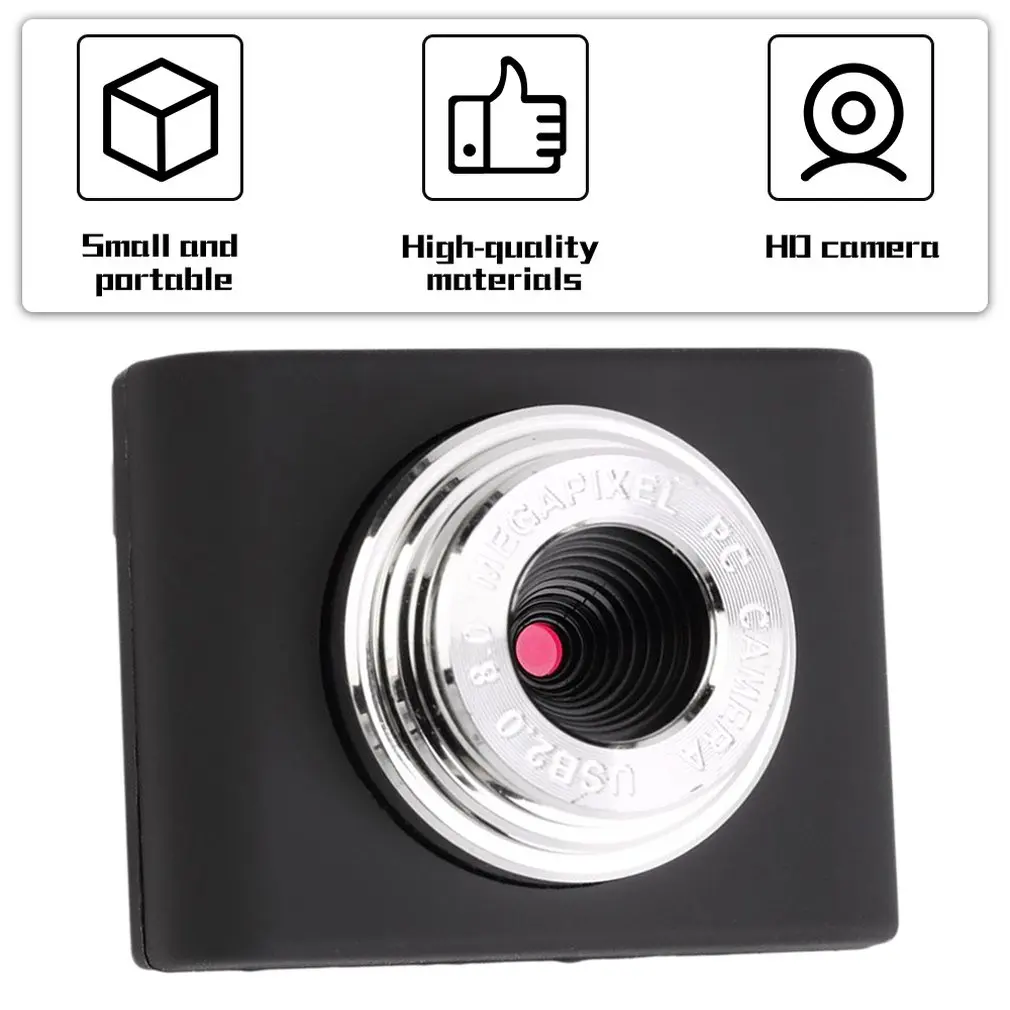 Новейшая веб-камера USB 30M, мегапиксельная веб-камера, веб-камера для ПК, ноутбука, зажим