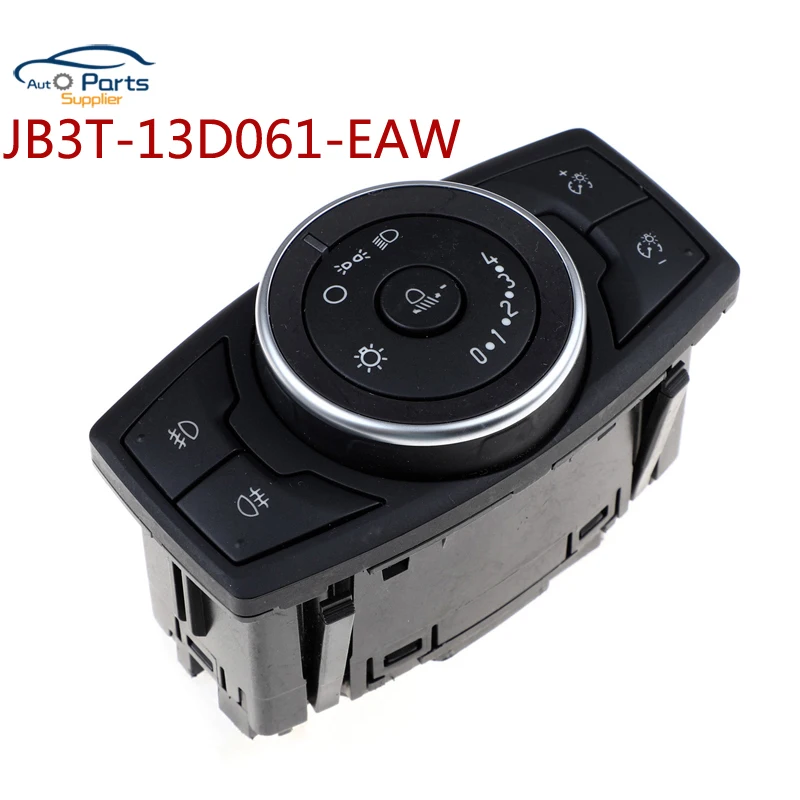 New JB3T-13D061-EAW DG9T-13D061-GDW Headlight Fog Light Lamp Control Switch Module Button For Ford MONDEO MK5 2014-2019