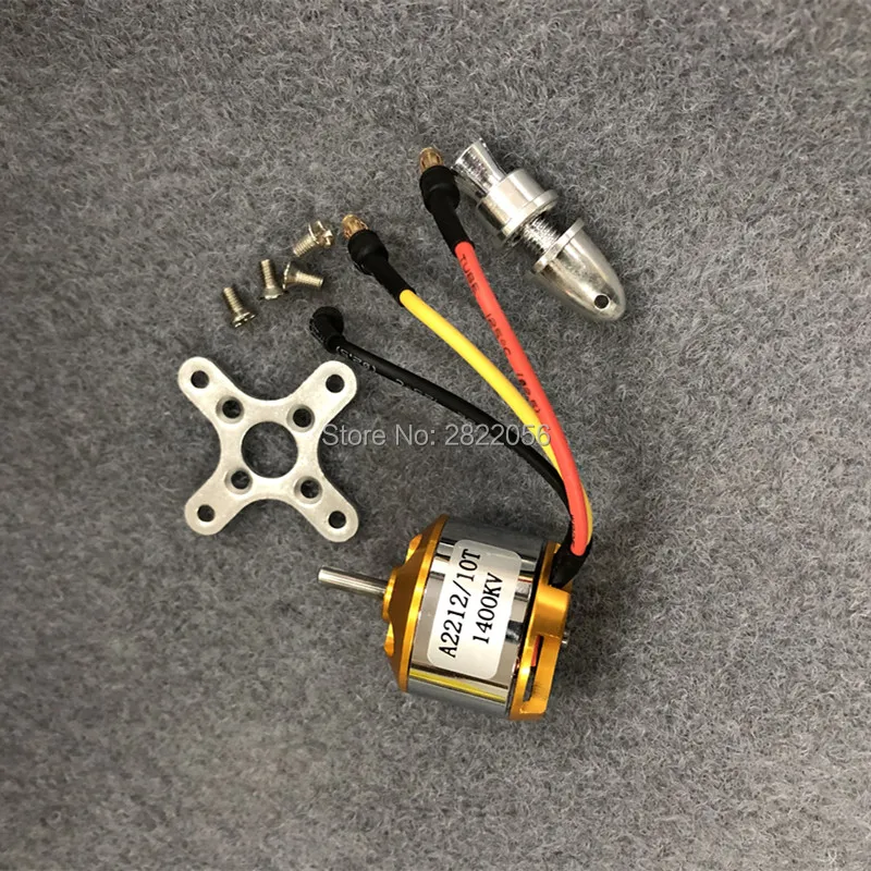 1pcs A2212 Brushless Motor 930KV 1000KV 1400KV 2200KV 2450KV 2700KV For RC Aircraft Plane Multi-copter Brushless Outrunner Motor