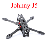 AstroX Johnny J5 Rack New  215 Preset Shock Absorption Carbon Fiber Frame Kit 6MM Arm for RC Drone Spare Parts DIY