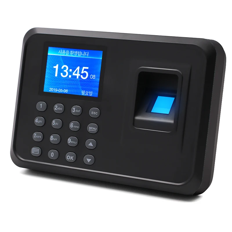 DW-F01 Biometric ลายนิ้วมือเครื่องนาฬิกาเครื่องบันทึกเวลาซอฟต์แวร์ฟรี USB ดาวน์โหลด