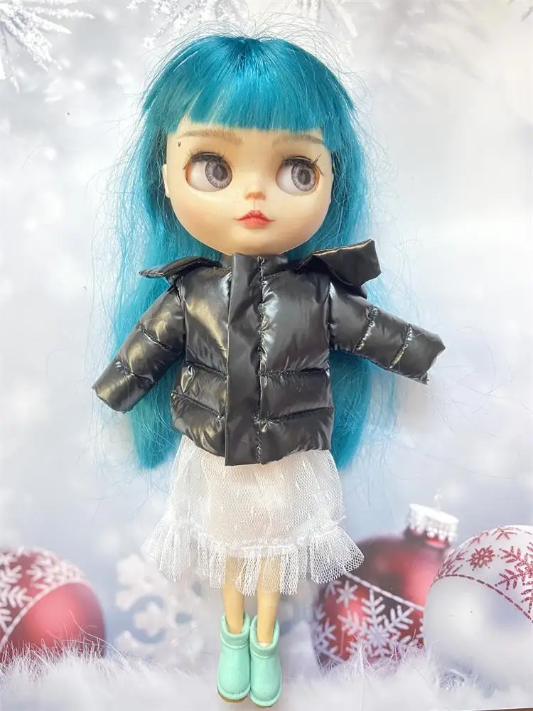 NEW 1pcs Blyth Doll Clothes Fashionable down jacket for Blyth Barbies Azone OB23 OB24 1/6 doll accessories