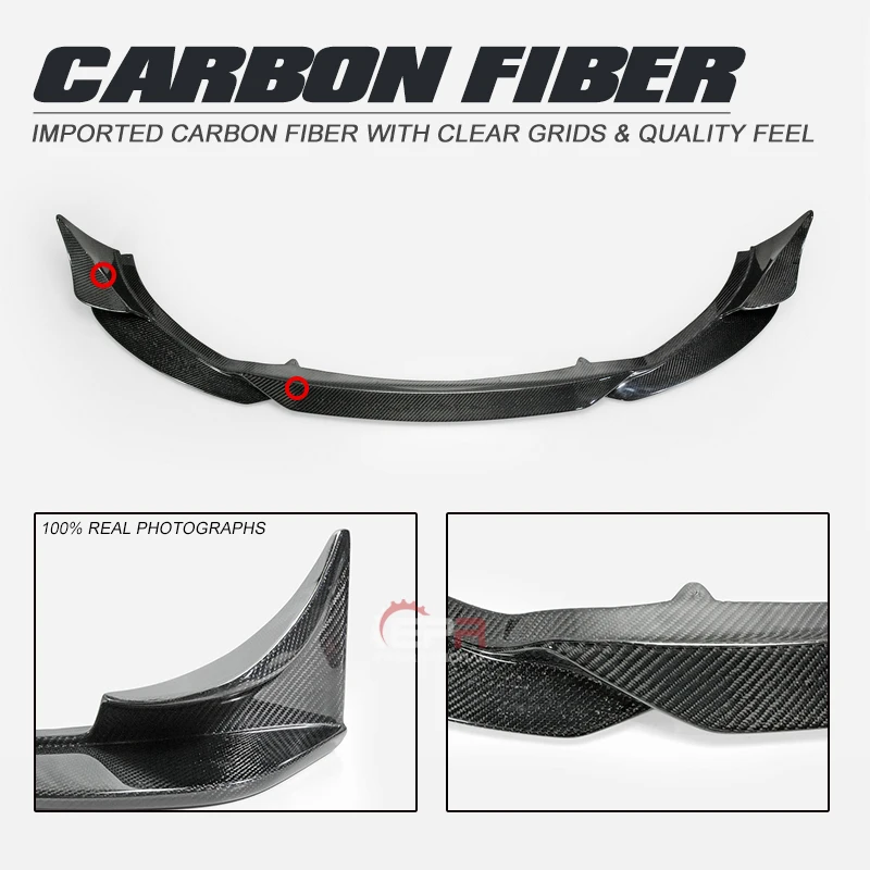 

FRP Front Lip Racing For Mazda MX5 Miata ND GVT3 Style Carbon/Glass Fiber Front Lip Aero Body Kit Trim for MX5 Miata Tuning