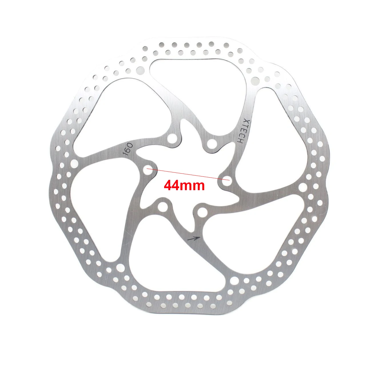 ZOOM MTB Road Bike Disc Brake Rotor 140mm 160mm 180mm 203mm Cyclocross Bike Brake Disc 44mm Centerline Bike Brake Rotor