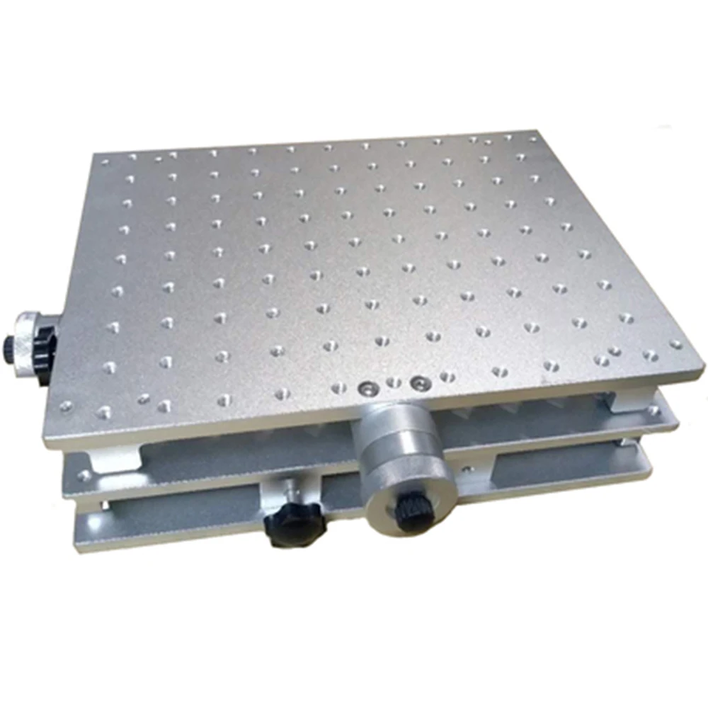 2 Axis Moving Table Portable Cabinet Case XY Table for Laser Marking Engraving Machine 300x220x90MM