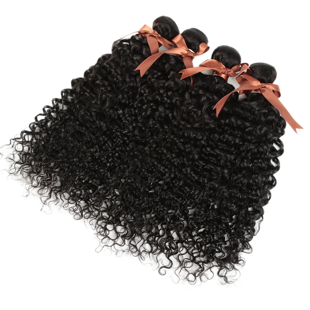 Styleicon – mèches brésiliennes Remy ondulées, cheveux naturels, 10-30 pouces, avec Closure, lots de 3