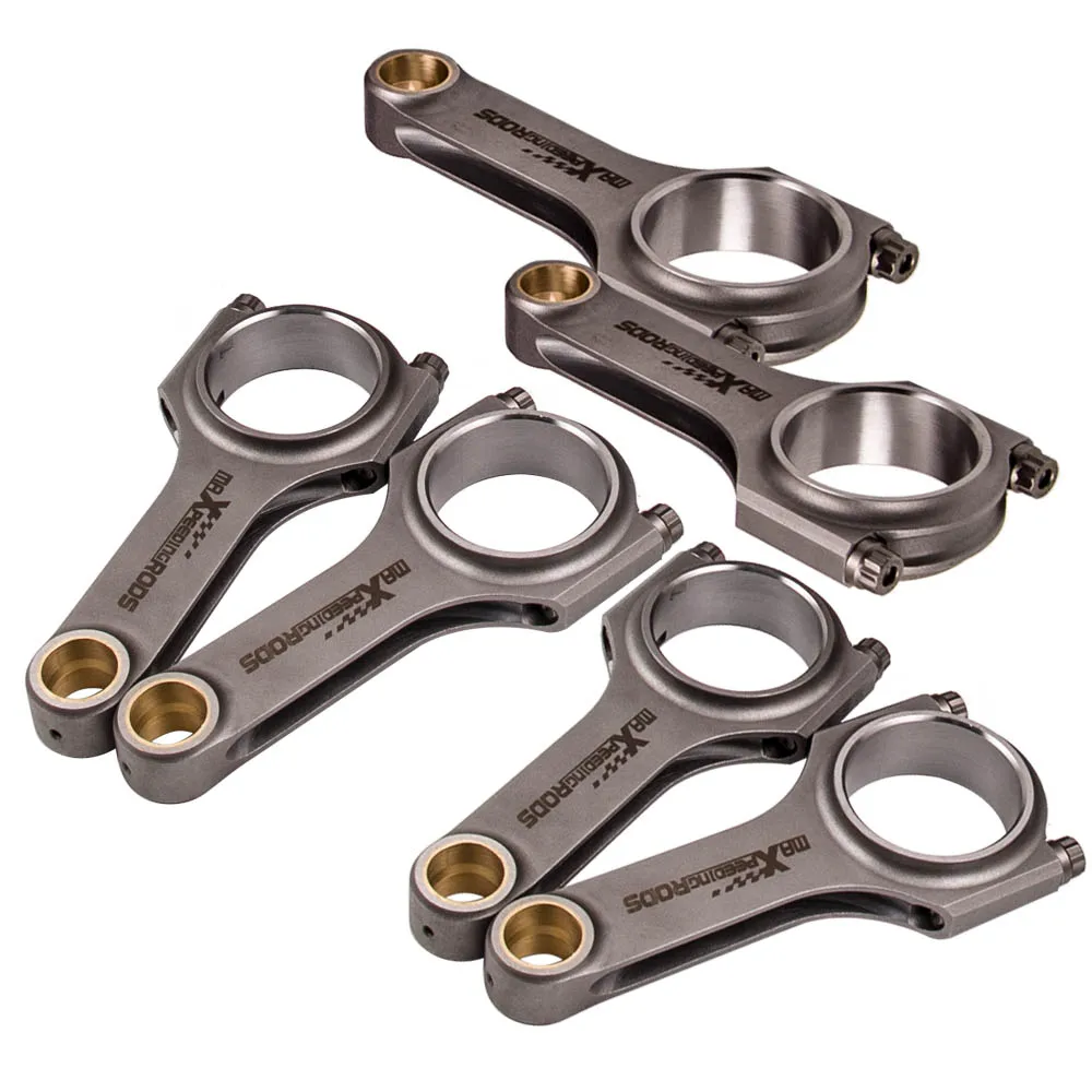 4340 Forged Connecting Rods for Audi VW Golf R32 A3 3.2L VR6 24V 164mm TüV Certification 800hp 3/8 ARP 2000 bolts