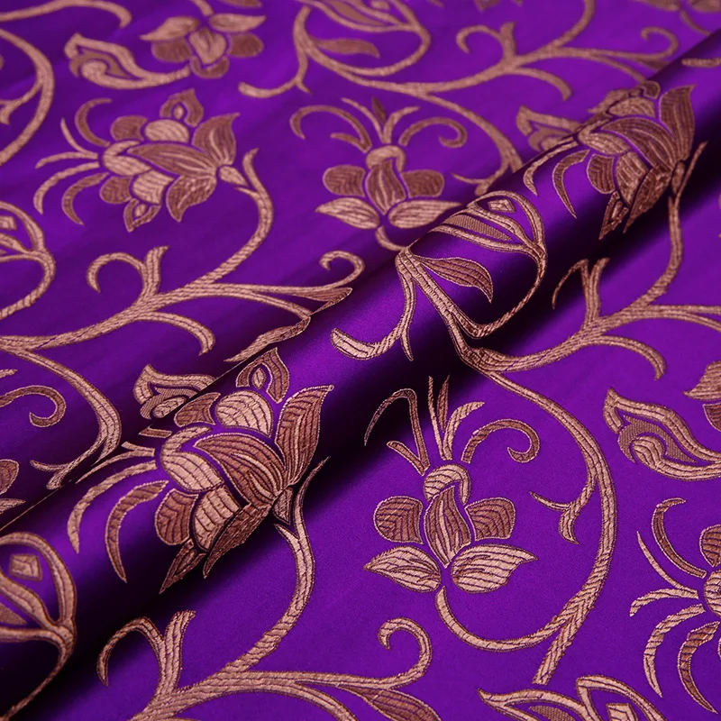 Brocade silk fabric cheongsam kimono and bags jacquard clothing fabric decoration home furnishing