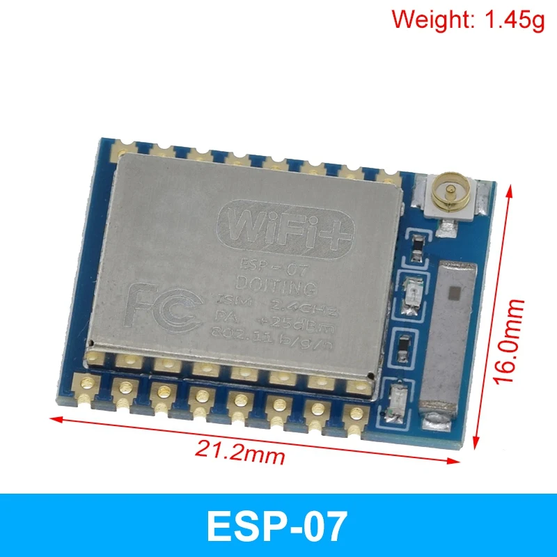 ESP8266 ESP-01 ESP-01S ESP-07 ESP-12E ESP-12F ESP-32 ESP-32S Serielles WLAN-Modul Drahtloser Transceiver 2,4G für Arduino – Detail 34