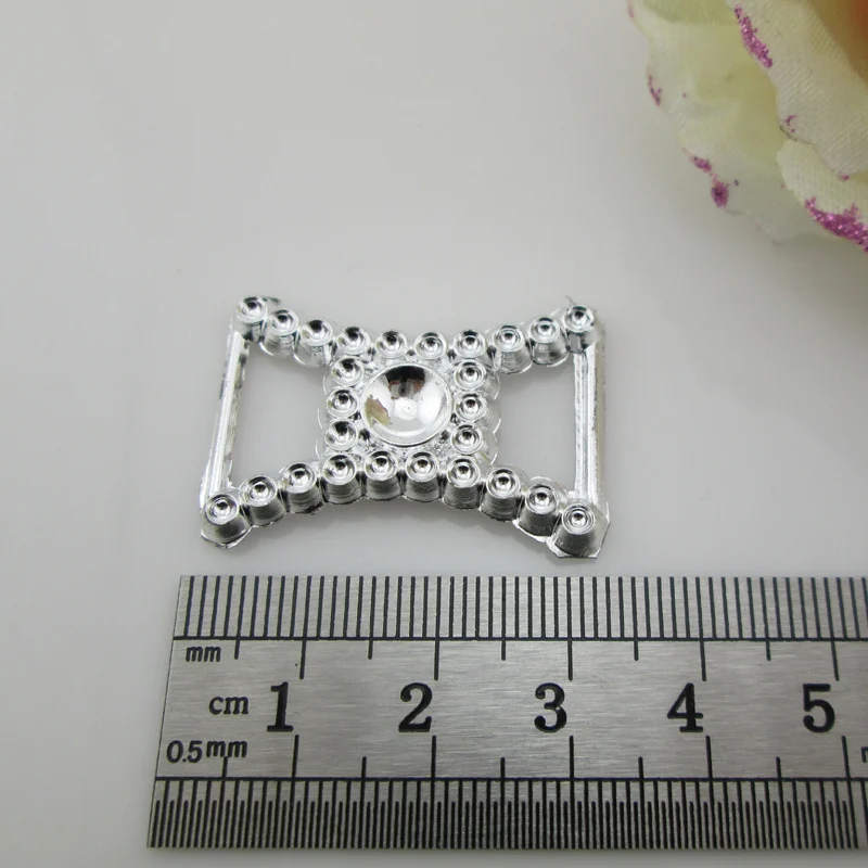 10pcs Beautiful Rhinestone Buckle For Chair Sash 15mm