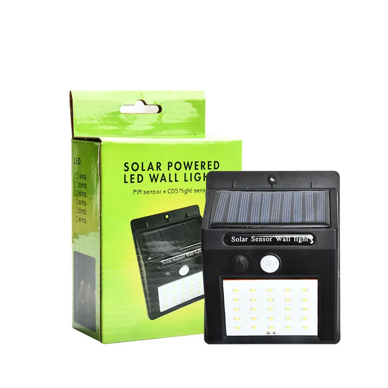 Home 20 LEDs Automatically Solar-Lamp Portable Led Light Energy Led Sensor Camping Night Road Light Waterproof Outdoor Light