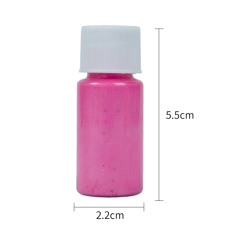 20g Fuchsia Glow in the Dark Fluorescent Paint for Party Nail Decoration Art Supplies Phosphor Pigment