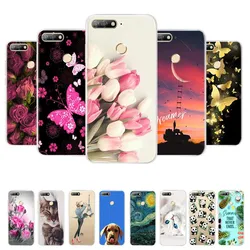 Case For Huawei Honor 7C Case 5.7 inch AUM-L41 Silicone Cute Cases For Honor 7 C 7C Pro LND-L29 5.99 inch Cover Fundas Coque