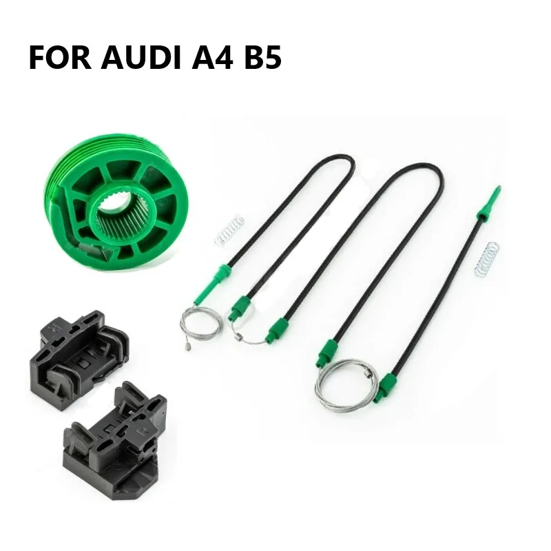 FREE SHIPPING OE#8D0837462 CAR PARTS FOR AUDI A4 B5 WINDOW REGULATOR REPAIR KIT FRONT RIGHT 1994-2001 NEW