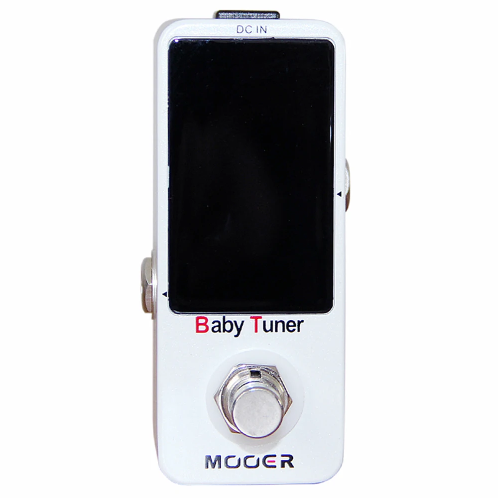 Mooer Mtu1 Baby Pedal Tuner Footswitch Effect Electric Guitars True Bypass High Precision Tuning Pedalboard Effect Guitar Tuner