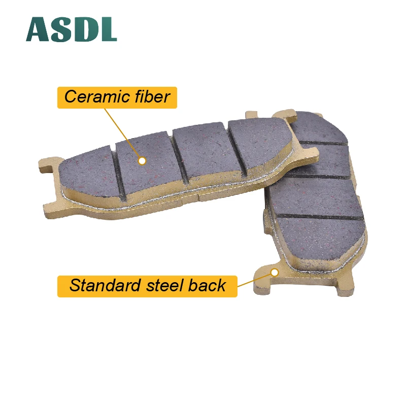 

Motorcycle Front Brake Pads For YAMAHA FZX250 Zeal SRV250 SR 400 XVS 400 650 950 XV 750 1100 1600 XVZ 1300 For CF MOTO CF250 #a