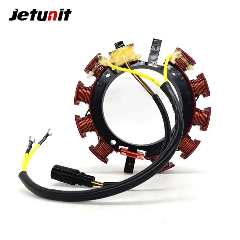 Outboard Stator For Johnson Evinrude OMC Sea Drive 1985-1987 120,140&150HP 35AMP 4&6Cyl Upgrade Kit 582654 584291 173-4291