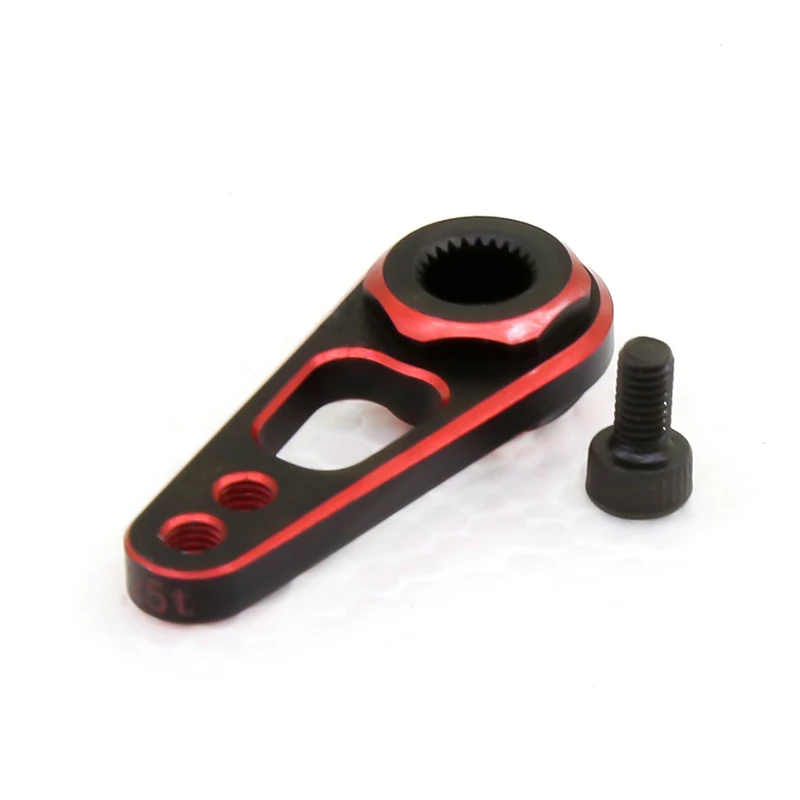 1set 25T Anti-slip Metal Steering Gear Arm For 1/10 RC Climbing Car TRX-4 Modified DW01