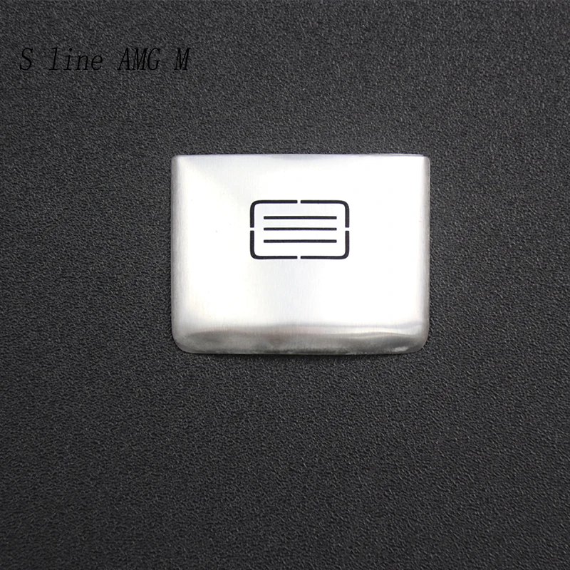 For Mercedes Benz C E Class W204 W212 GLK X204 Car Power Window Switch Button Sunroof Window Cover Stickers Trim Interior Decals