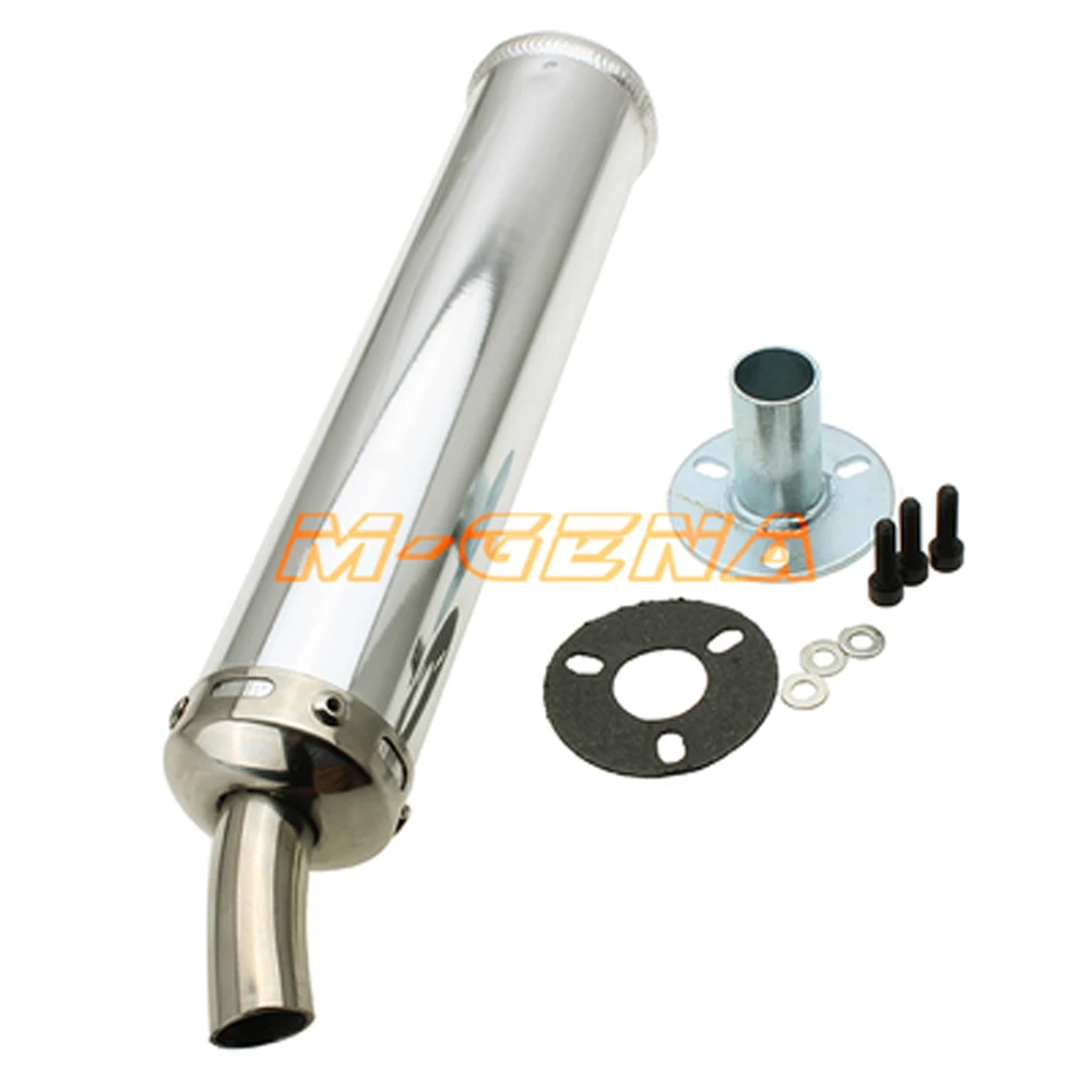 Aluminum alloy Motorcycle modified exhaust pipe For honda NSR150 NSR250 P2 P3 P4 TZR125 TZM150 RGV250 TSR200 two-stroke