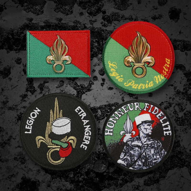 Parches bordados Legión Extranjera Juramento de Honor - imagen 5