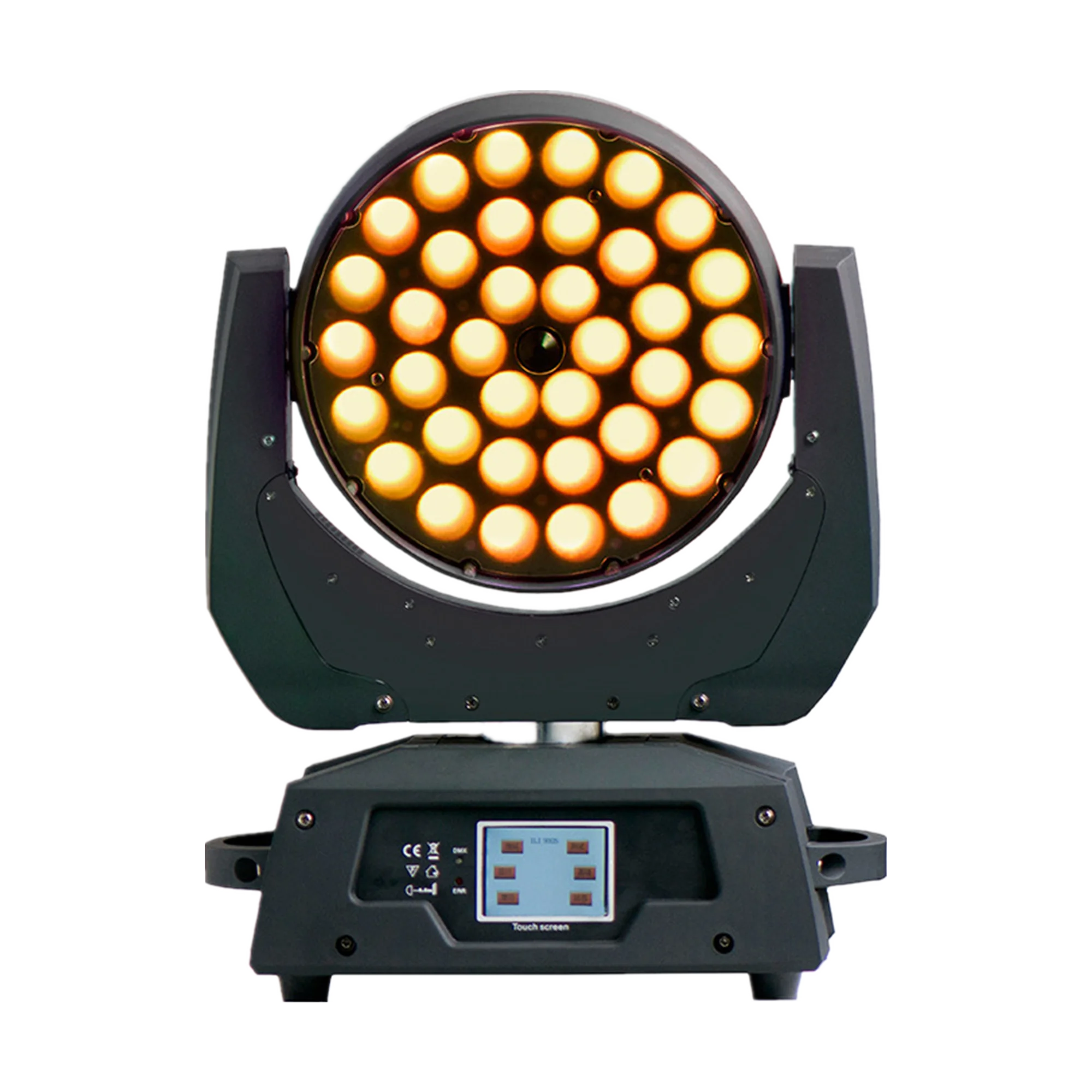 Stage lighting DMX512 control 36 focusing dyeing lights suitable for music parties, dj, nightclubs and other places