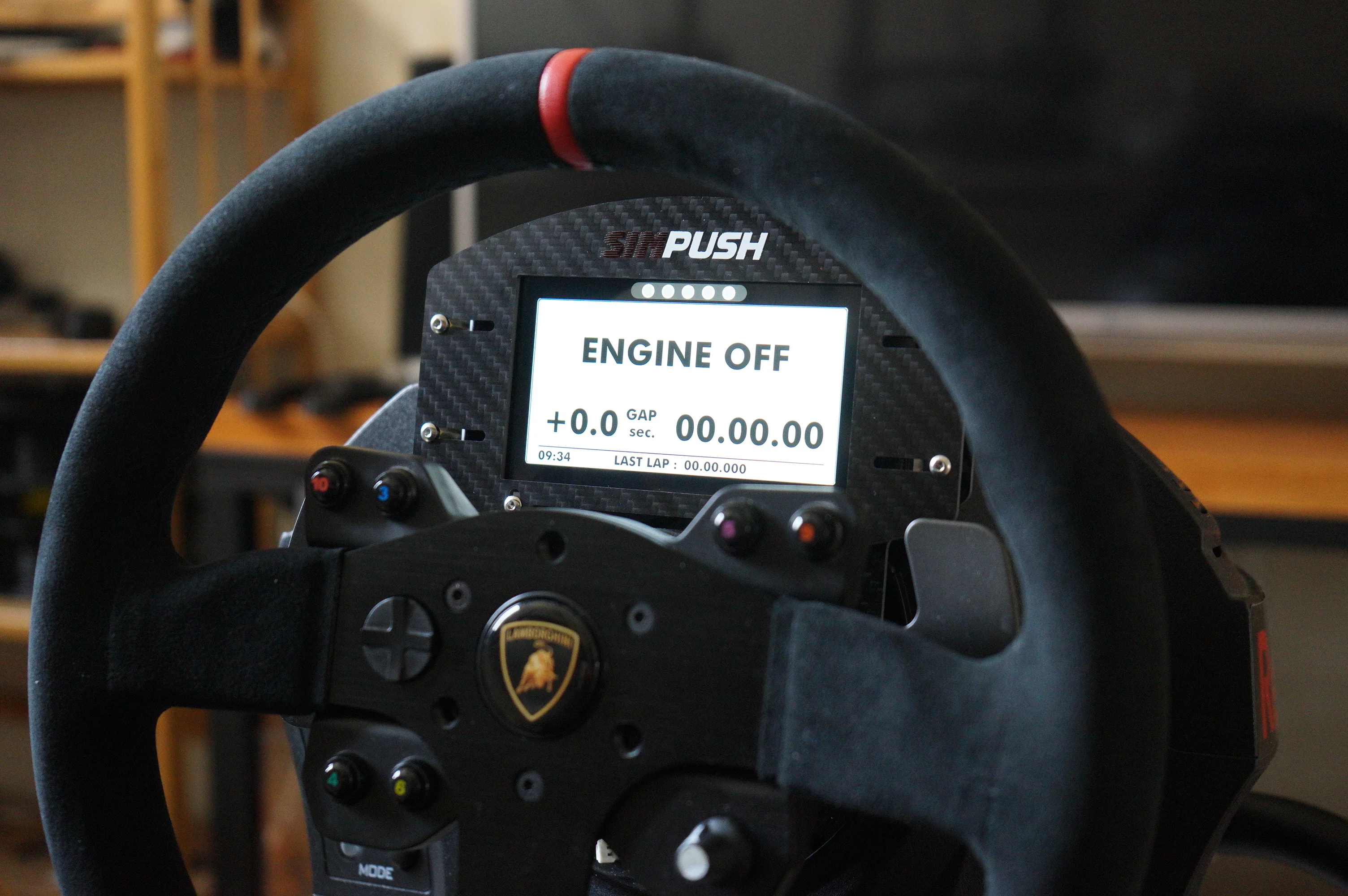 SIMPUSH Thrustmaster FANATEC SIMAGIC SIMUCUBE Wheel Base Phone Dash Holder SIMHUB sim racing SIMRACING