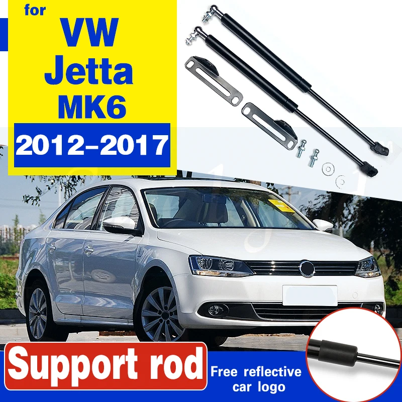 

For VW Jetta MK6 2012-2017 front hood Engine cover supporting Hydraulic rod Strut spring shock Bars bracket