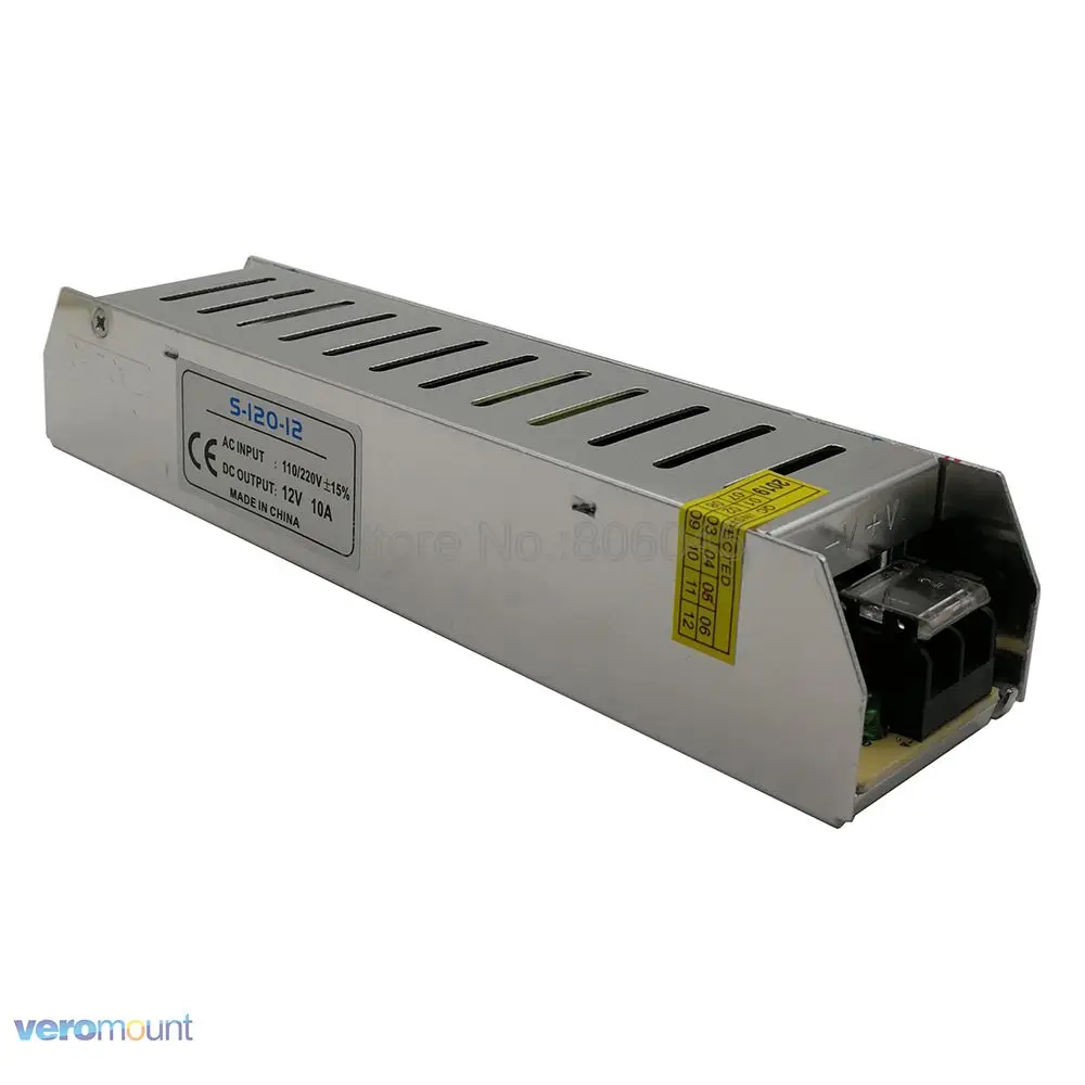Strip Size Siwtch Power Supply 12V 3A 5A 8.5A 10A 12.5A 15A 16.5A 20A 30A 33A Lighting Transformer AC220V to DC12V Converter