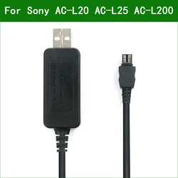 5V USB AC-L20 AC-L25 AC-L200 Power Adapter Charger Supply Cable For Sony NEX-VG20 NEX-VG30 NEX-VG900 PXW-X70 DCRA-C171