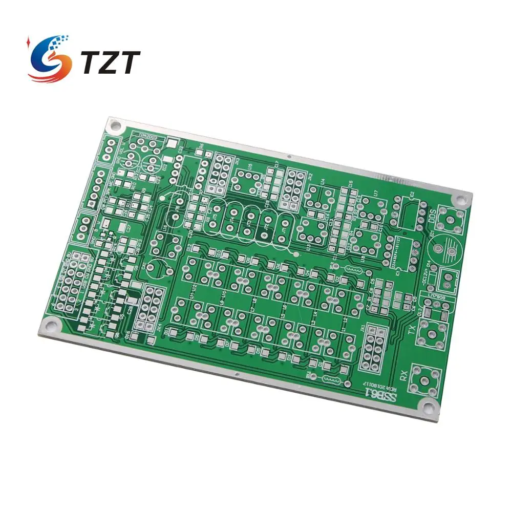 TZT 6-band HF SSB Shortwave Radio Transceiver Board DIY Kits Compatible Set 3.5MHZ 7MHZ 10MHZ 14MHZ 21MHZ 29MHZ