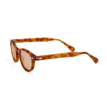 Vintage Round Acetate Sunglasses #2