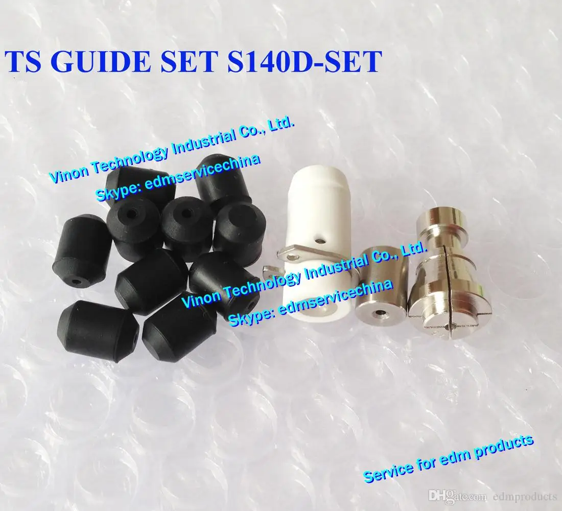 KIC TS Guide Set d=1.0 for Sodic k KIC,Matra Bohrteufel,Charmilles SH2 DRILL EDM (TS-Guide*1pc+Collet*1pc+Spacer*1pc+Seals*10pc)