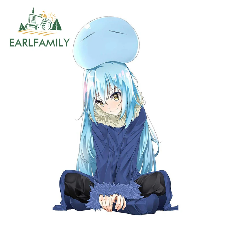 EARLFAMILY 13cm x 8.2cm for That Time I Got Reincarnated as a Slime Car Sticker Waterproof Vinyl Decals Scratch-Proof Car Label