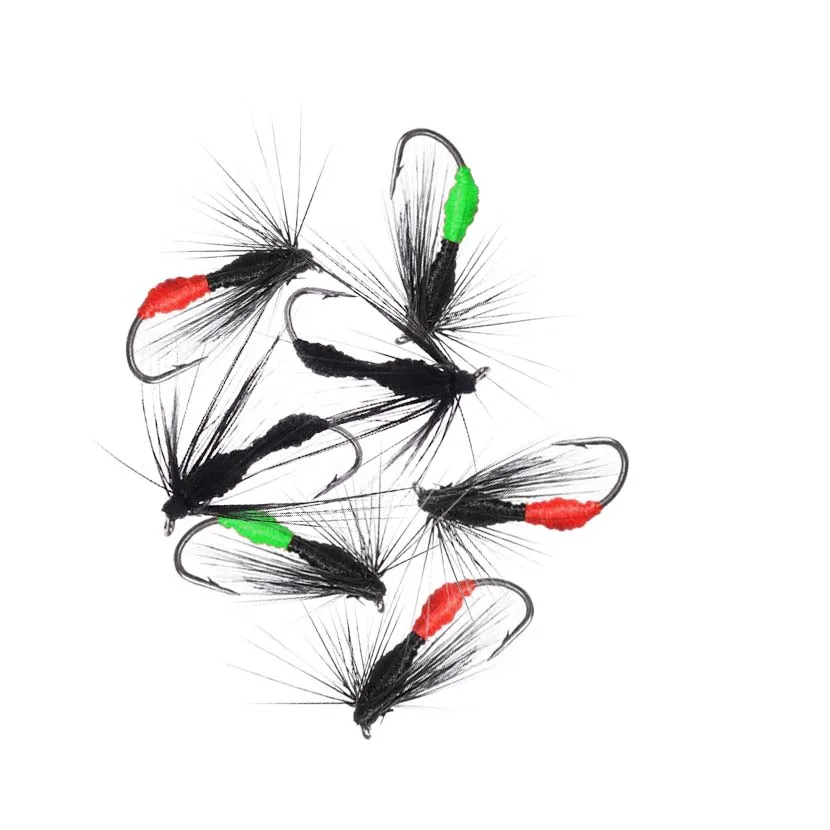 3/6Pcs Angeln Fliegen Realistische Nymph Scud Fly für Trout Fly Angeln Streamer Binden Künstliche Köder Köder – Detail 9