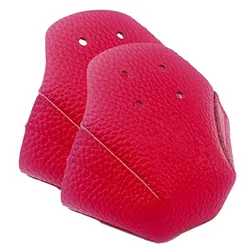 1 PC Roller Skates Toe Cap Guards Protectors Lychee Pattern Leather Skates Toe Cap Protector